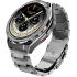 HiFuture ACTIVE Smartwatch with Dual Band GPS, 1.43" AMOLED Display, 7-Day Battery Life, Sleep & Heart Rate Health Tracking, IP68 Waterproof for Men & Women - Silver